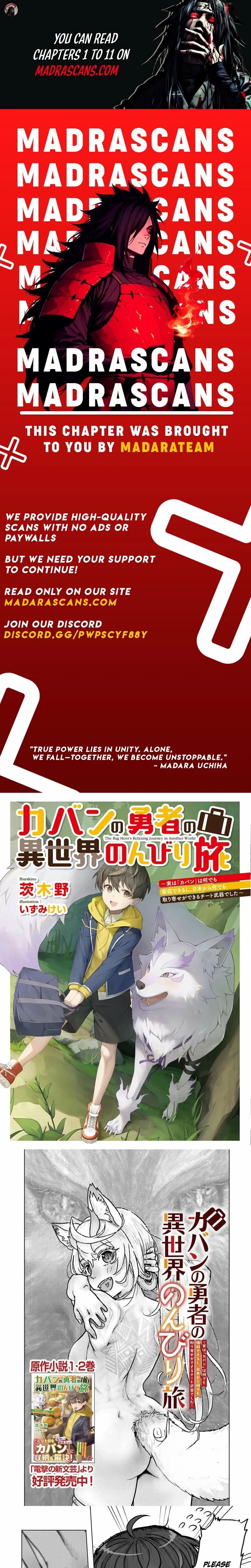 Kaban no Yuusha no Isekai Nonbiri Tabi ~Jitsuwa Chapter 4.1 page 2 - 