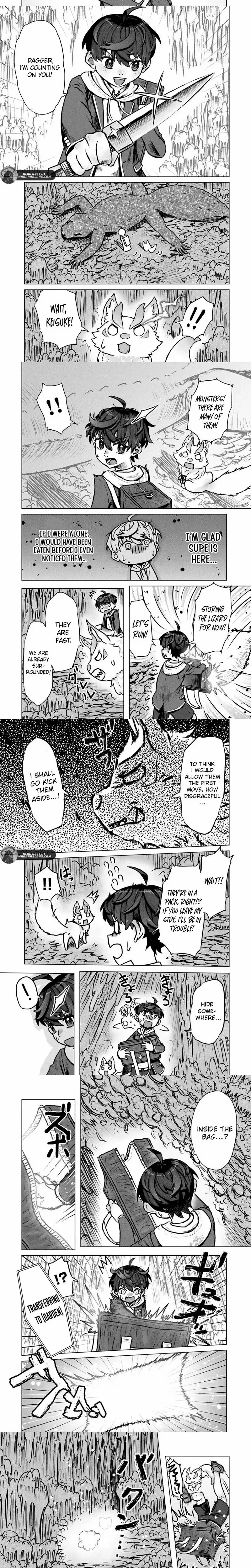 Kaban no Yuusha no Isekai Nonbiri Tabi ~Jitsuwa Chapter 5.2 page 4 - 