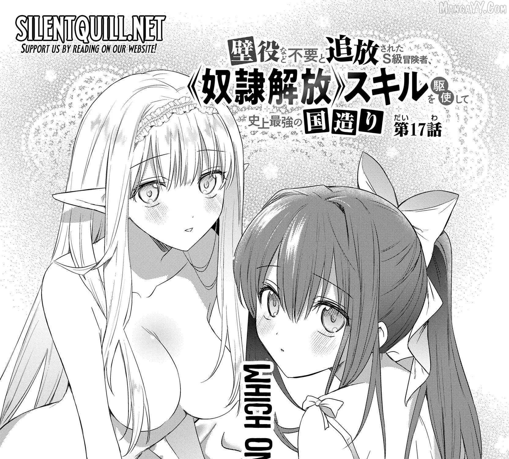 Kabe-yaku nado fuyo to tsuiho sa reta S-kyu boken-sha, (dorei kaiho) sukiru o kushi shite shijo saikyo no kuni-dzukuri Chapter 17 page 7 - 
