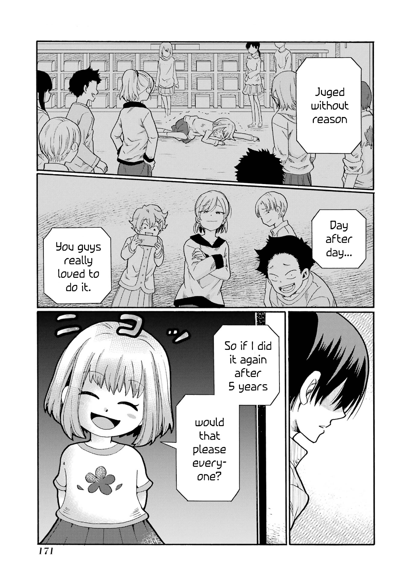 Kaeri no Kai o Hajimemasu. ~Ijime Saiban Kaitei~ Chapter 4 page 35 - 