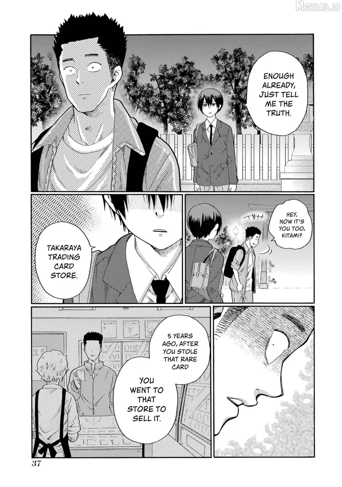 Kaeri no Kai wo Hajimemasu. ~Ijime Saiban Kaitei~ Chapter 6 page 35 - 