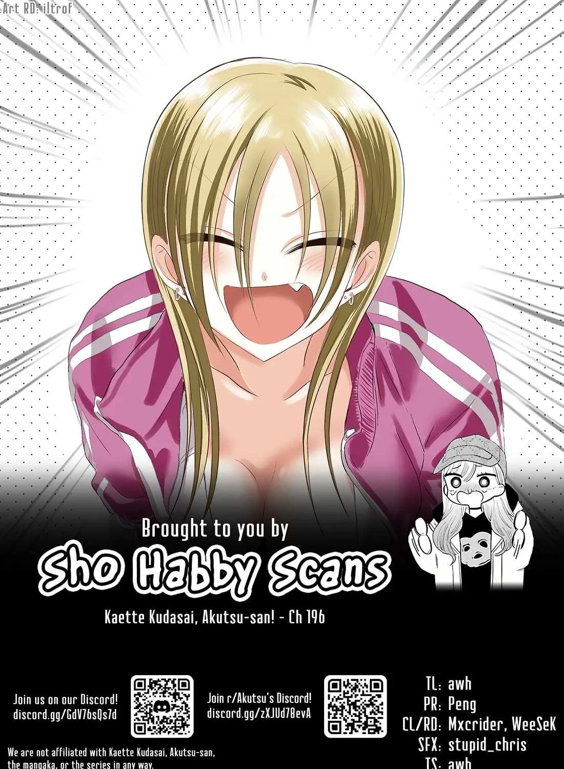 Kaette Kudasai! Akutsu-san Chapter 196 page 22 - 