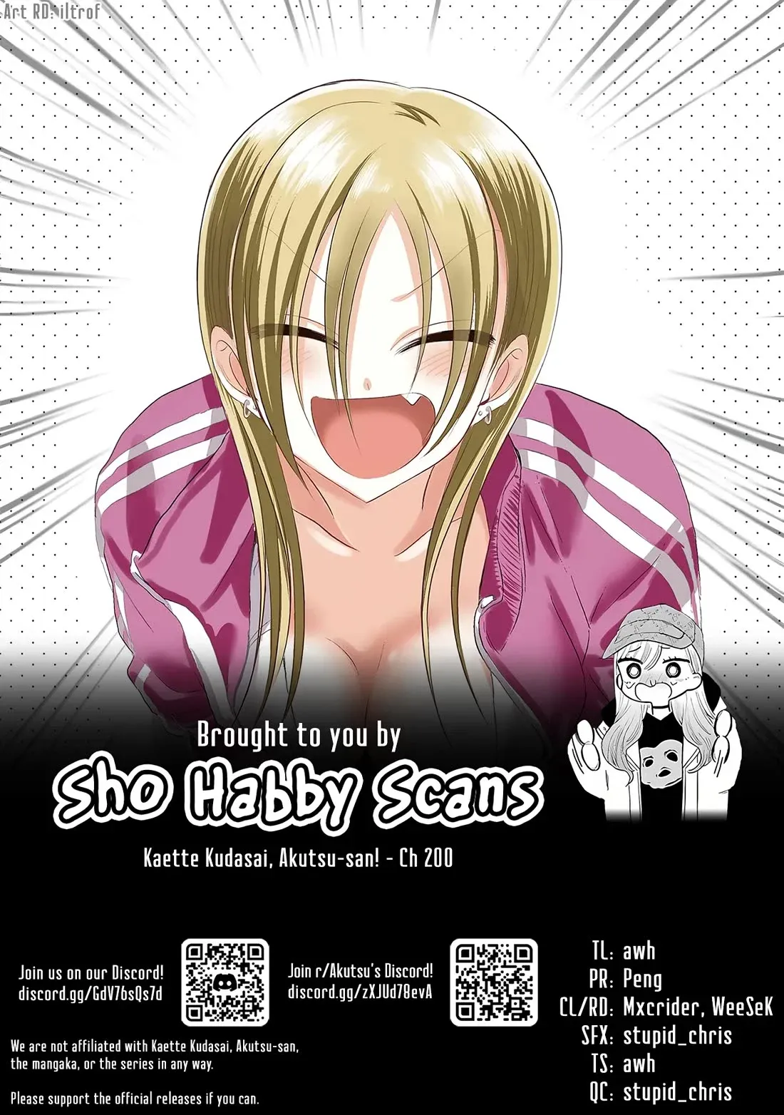 Kaette Kudasai! Akutsu-san Chapter 200 page 11 - 