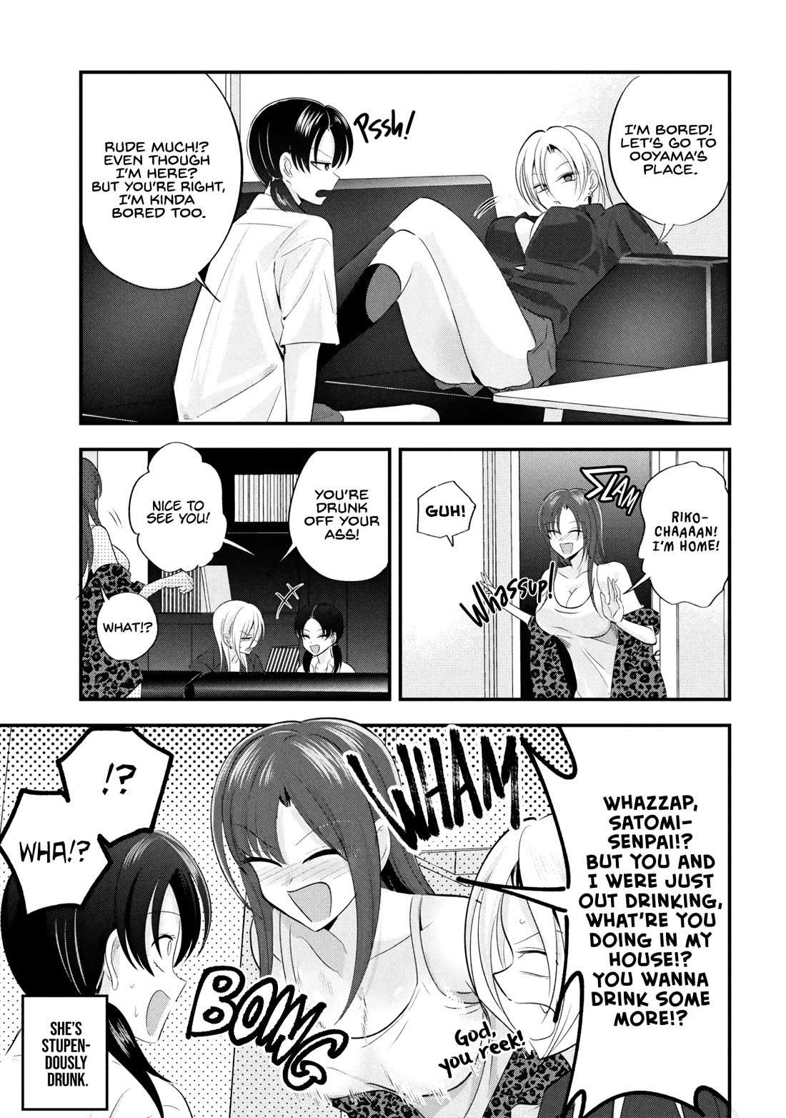Kaette Kudasai! Akutsu-san Chapter 201.5 page 1 - 