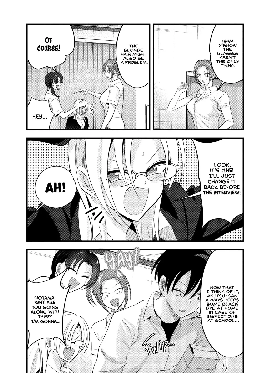 Kaette Kudasai! Akutsu-san Chapter 207 page 7 - 