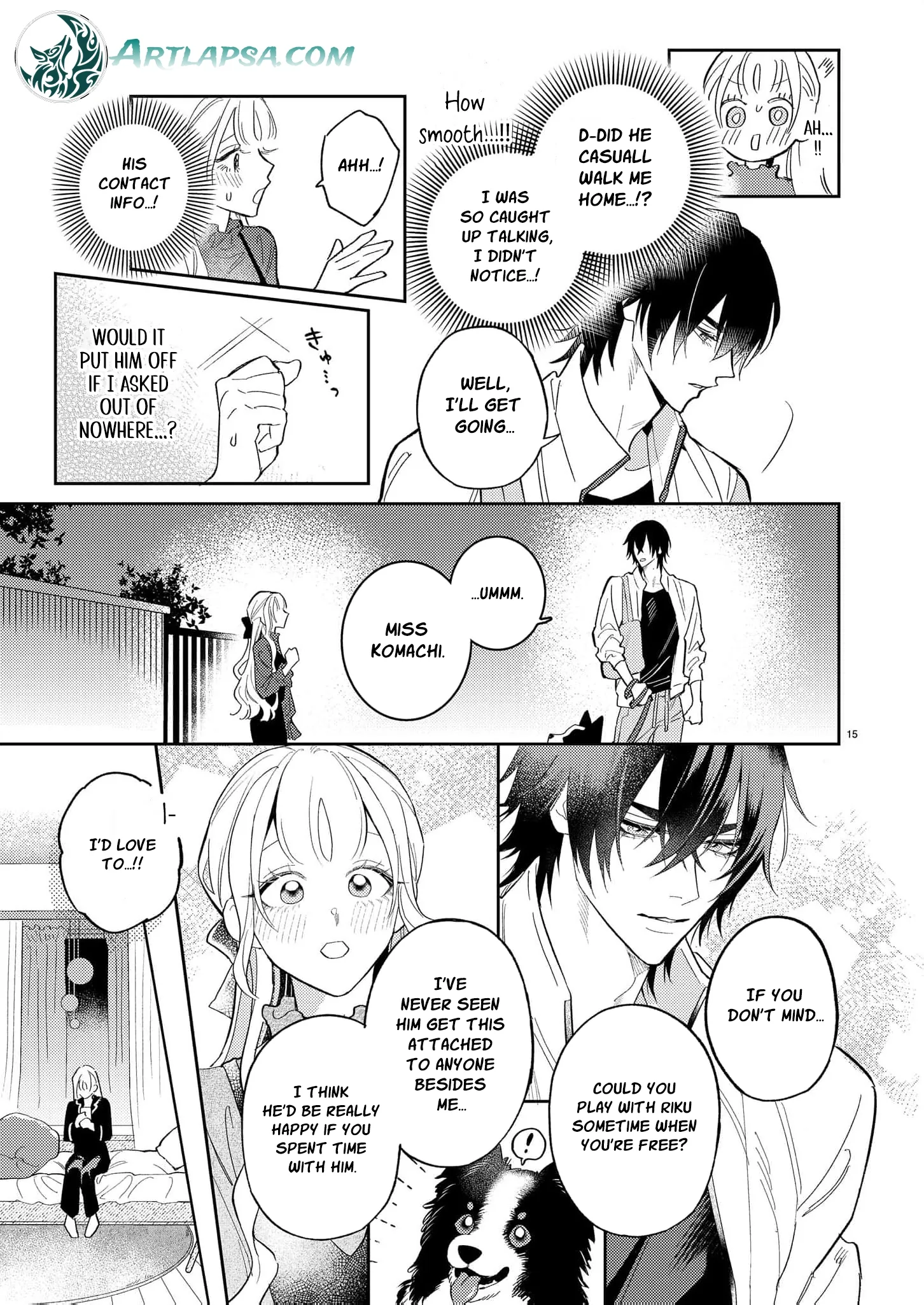 Kageki ni Dakarete Komarima... Sen! ~Kamoku na Ookami-san ni Gusshori Aisarete~ Chapter 1 page 18 - 