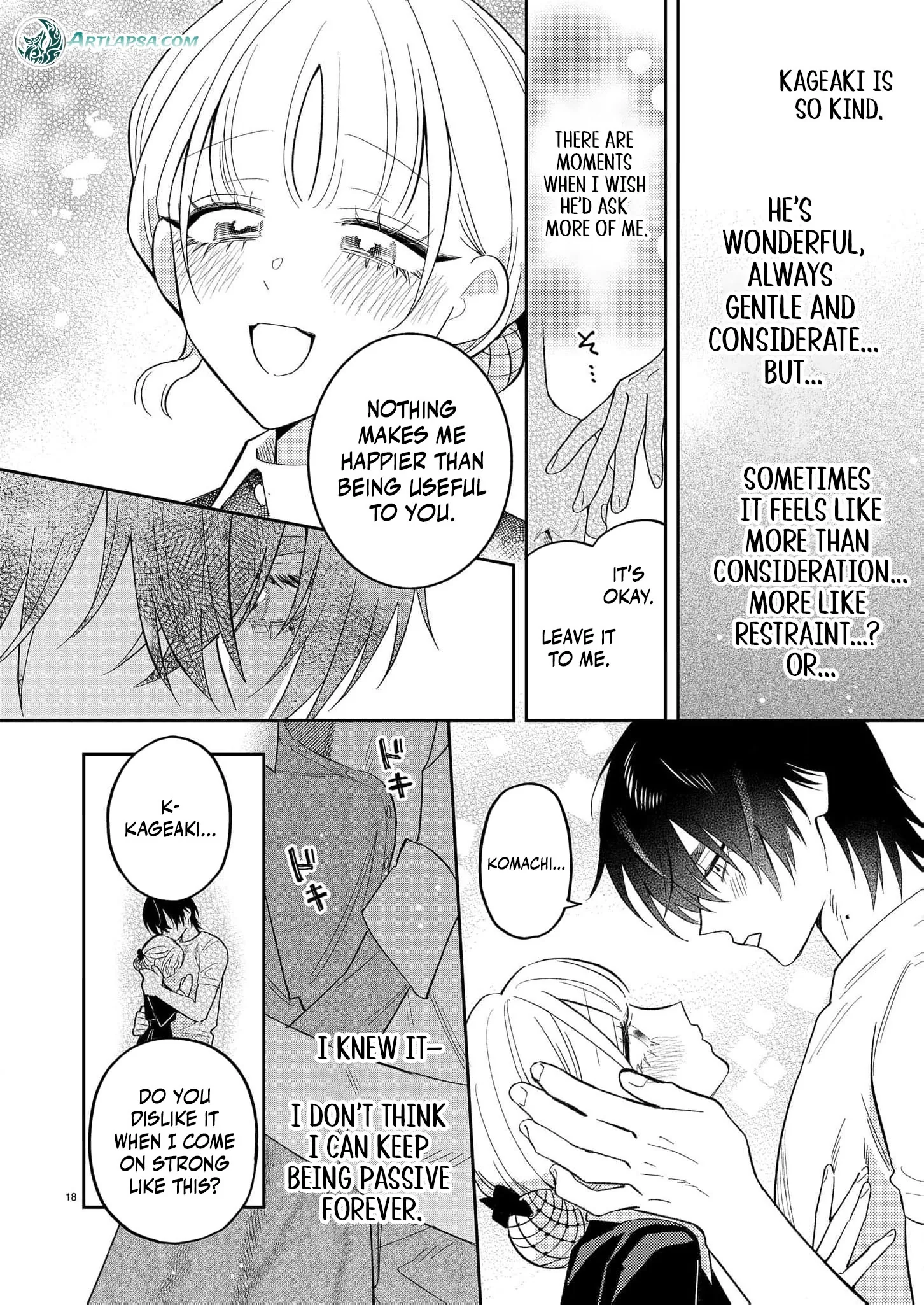Kageki ni Dakarete Komarima... Sen! ~Kamoku na Ookami-san ni Gusshori Aisarete~ Chapter 3 page 21 - 