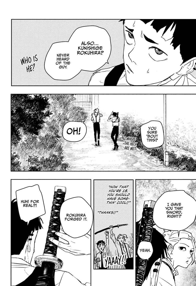 Kagurabachi Chapter 114 page 4 - 