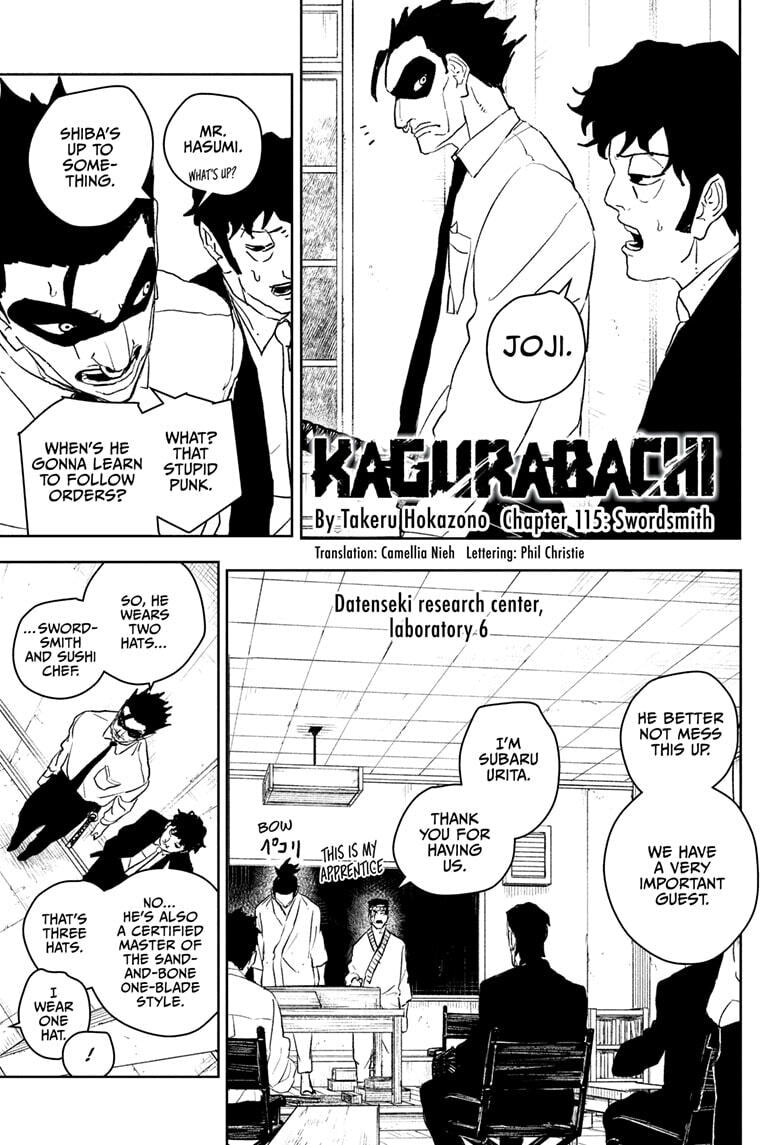 Kagurabachi Chapter 115 page 1 - 