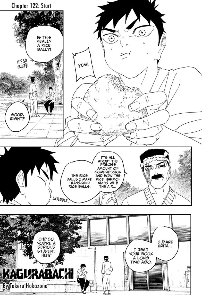 Kagurabachi Chapter 122 page 1 - 