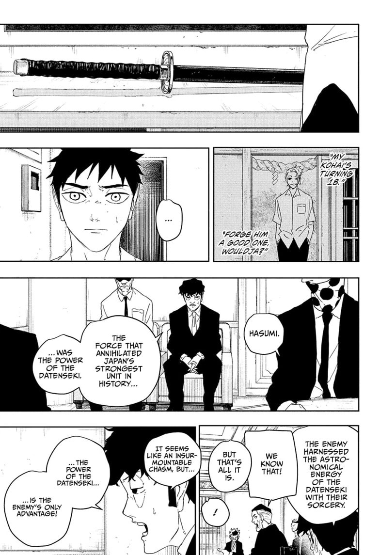 Kagurabachi Chapter 122 page 17 - 