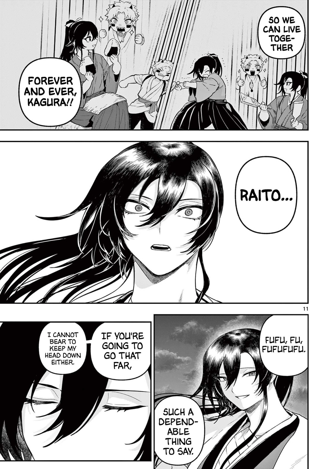 KaguRai: Kagura to Raito Chapter 32 page 11 - 