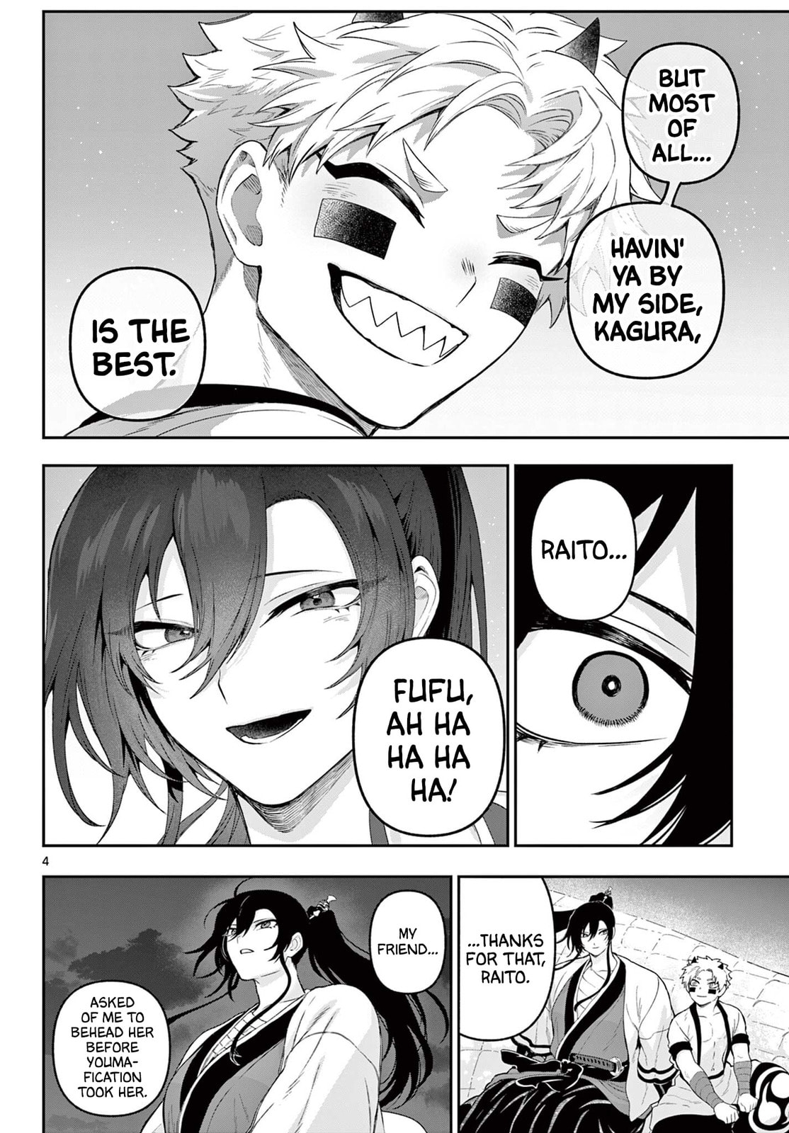 KaguRai: Kagura to Raito Chapter 32 page 4 - 