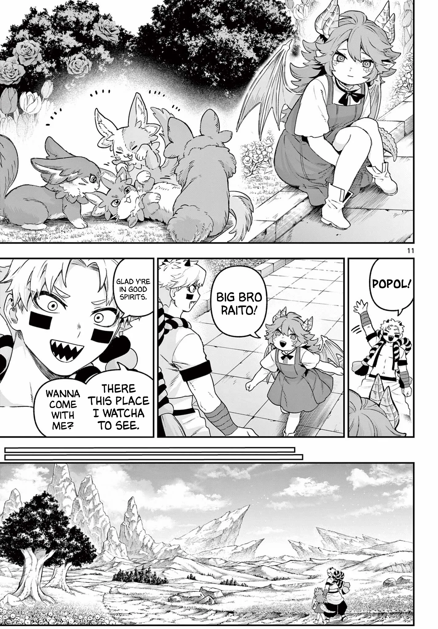 KaguRai: Kagura to Raito Chapter 33 page 11 - 