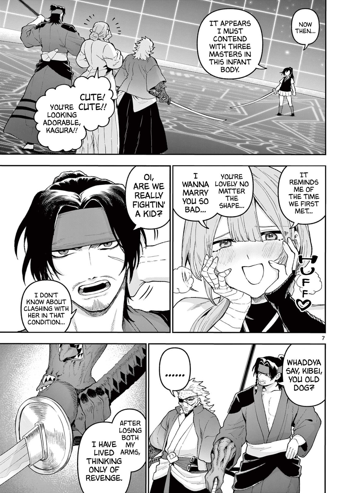 KaguRai: Kagura to Raito Chapter 40 page 7 - 