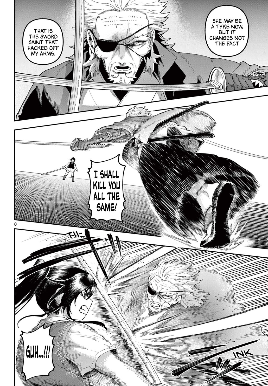 KaguRai: Kagura to Raito Chapter 40 page 8 - 