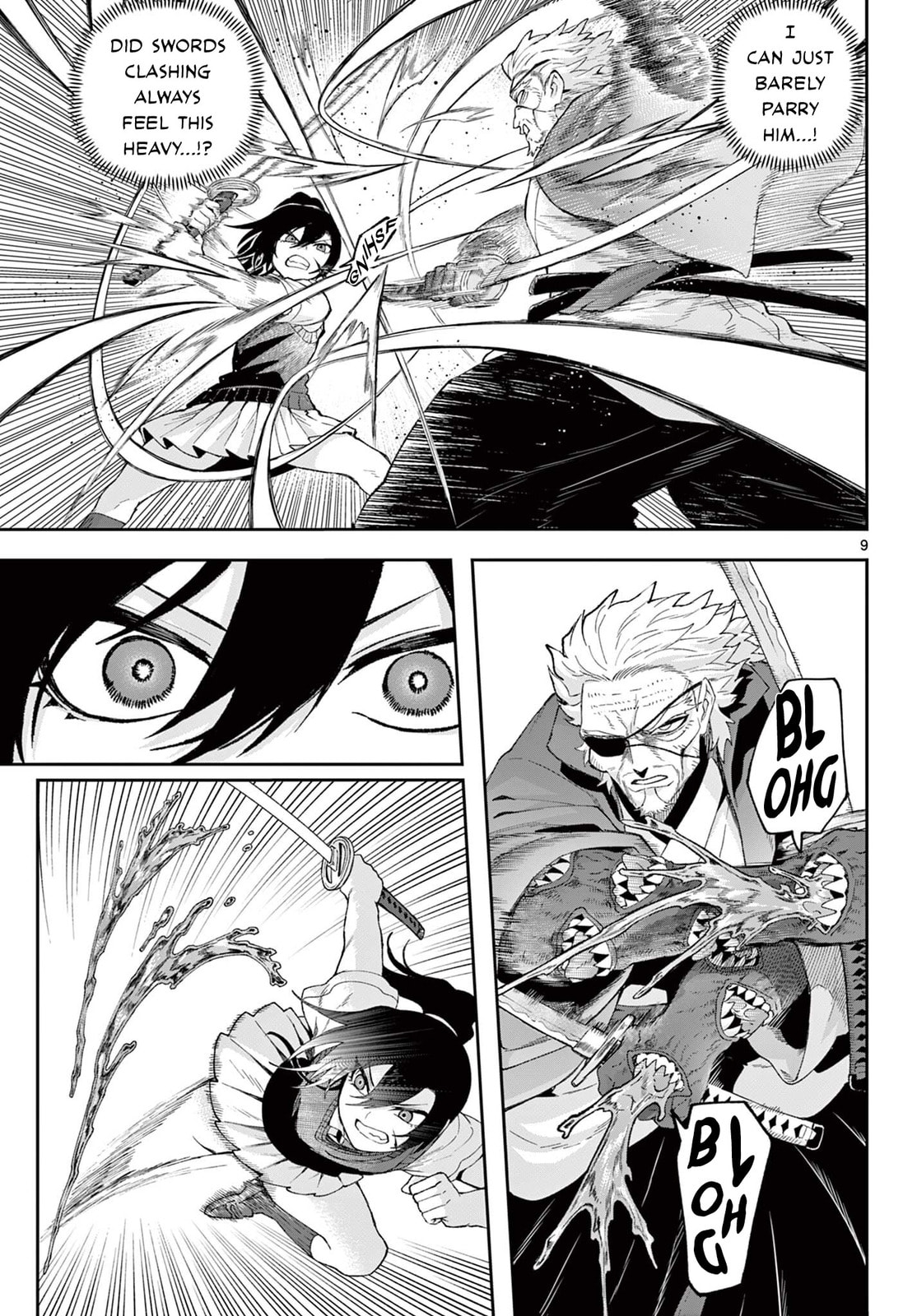 KaguRai: Kagura to Raito Chapter 40 page 9 - 