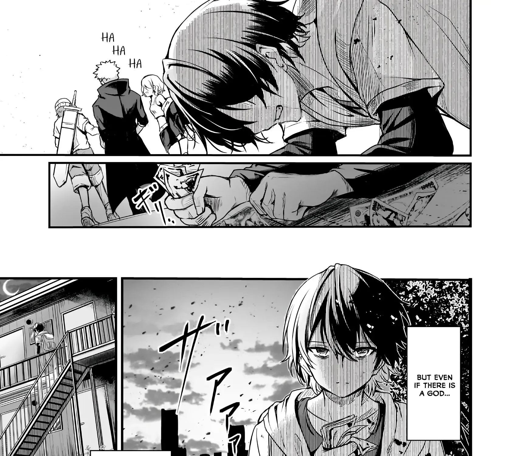 Kai no Sekai wa Kami no Me de irodzuku ~Ore dake mieru Status de, Saijaku kara Saikyou e kakeagaru~ Chapter 1 page 27 - 