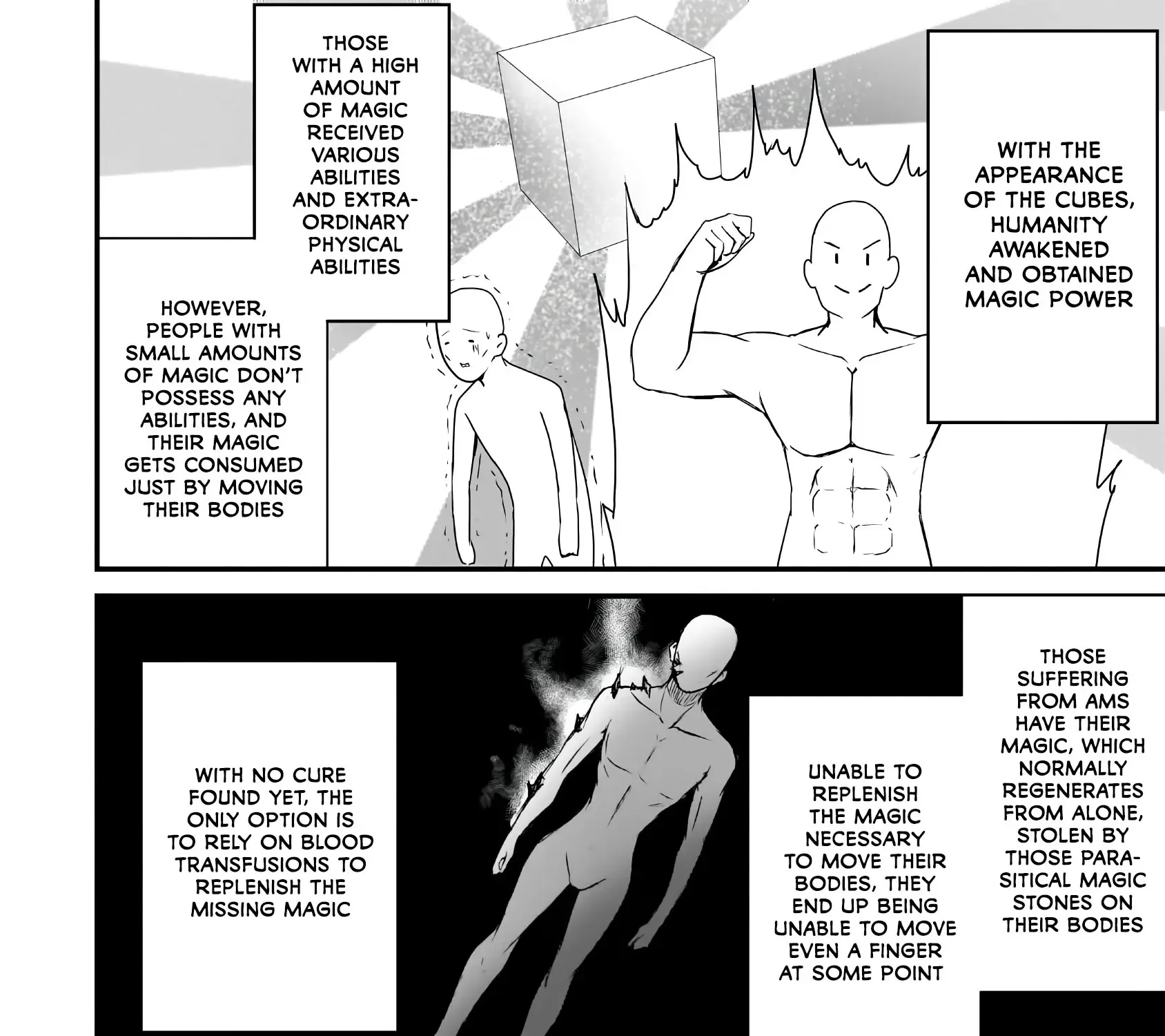 Kai no Sekai wa Kami no Me de irodzuku ~Ore dake mieru Status de, Saijaku kara Saikyou e kakeagaru~ Chapter 1 page 33 - 