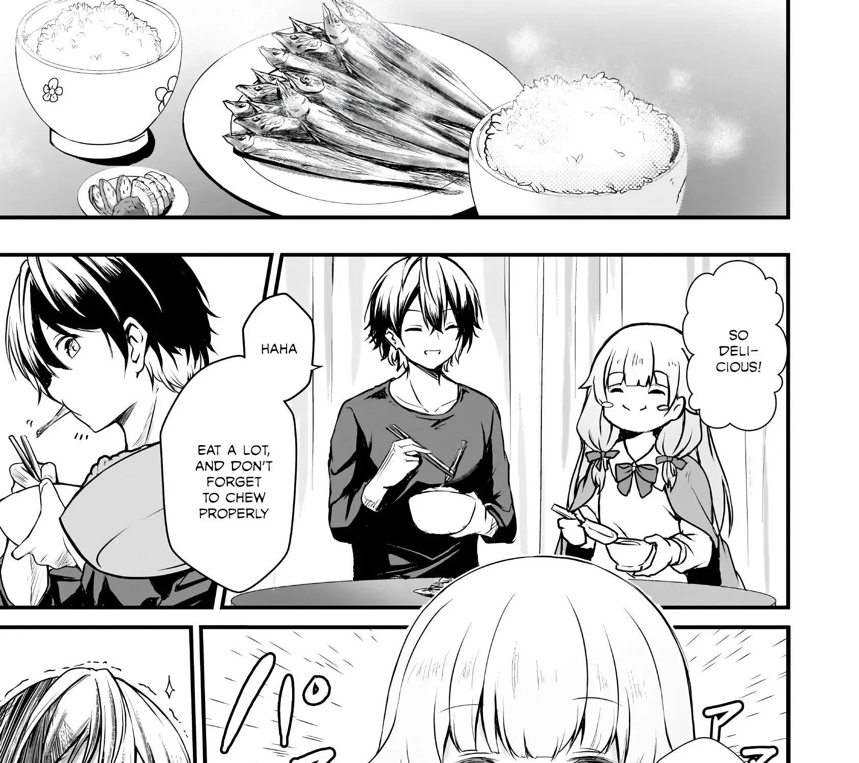 Kai no Sekai wa Kami no Me de irodzuku ~Ore dake mieru Status de, Saijaku kara Saikyou e kakeagaru~ Chapter 1 page 39 - 