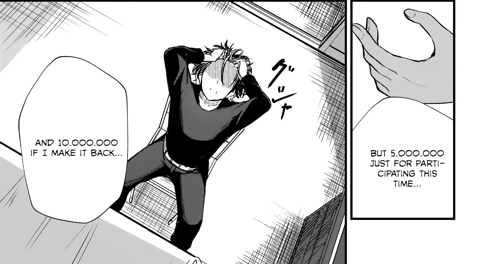 Kai no Sekai wa Kami no Me de irodzuku ~Ore dake mieru Status de, Saijaku kara Saikyou e kakeagaru~ Chapter 1 page 84 - 