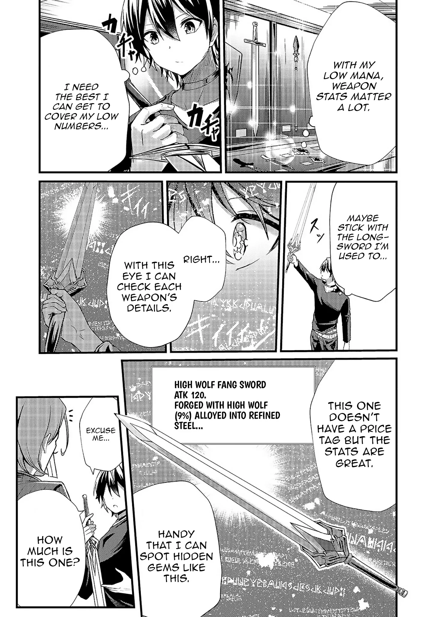 Kai no Sekai wa Kami no Me de irodzuku ~Ore dake mieru Status de, Saijaku kara Saikyou e kakeagaru~ Chapter 11.1 page 6 - 