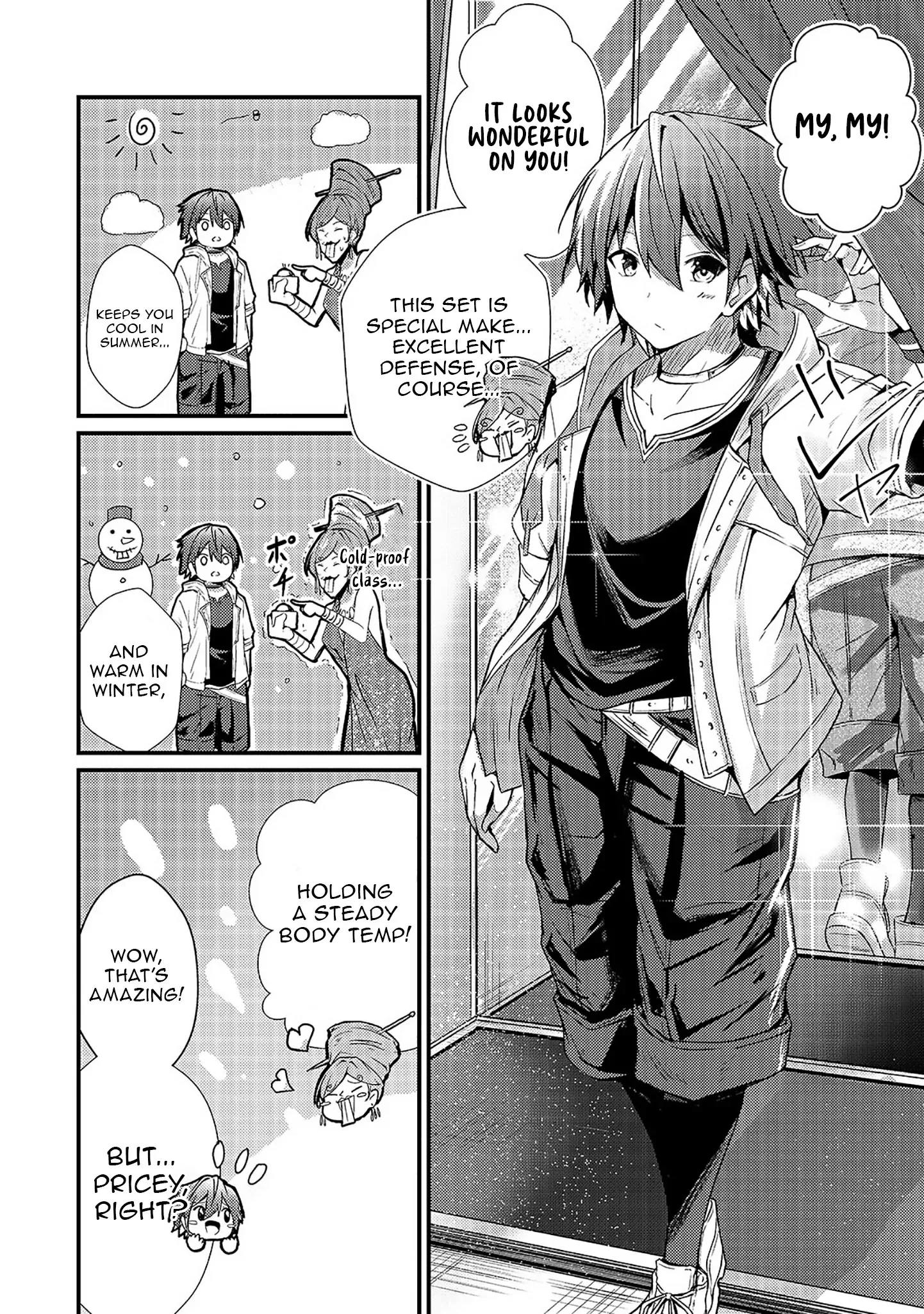Kai no Sekai wa Kami no Me de irodzuku ~Ore dake mieru Status de, Saijaku kara Saikyou e kakeagaru~ Chapter 11.1 page 9 - 