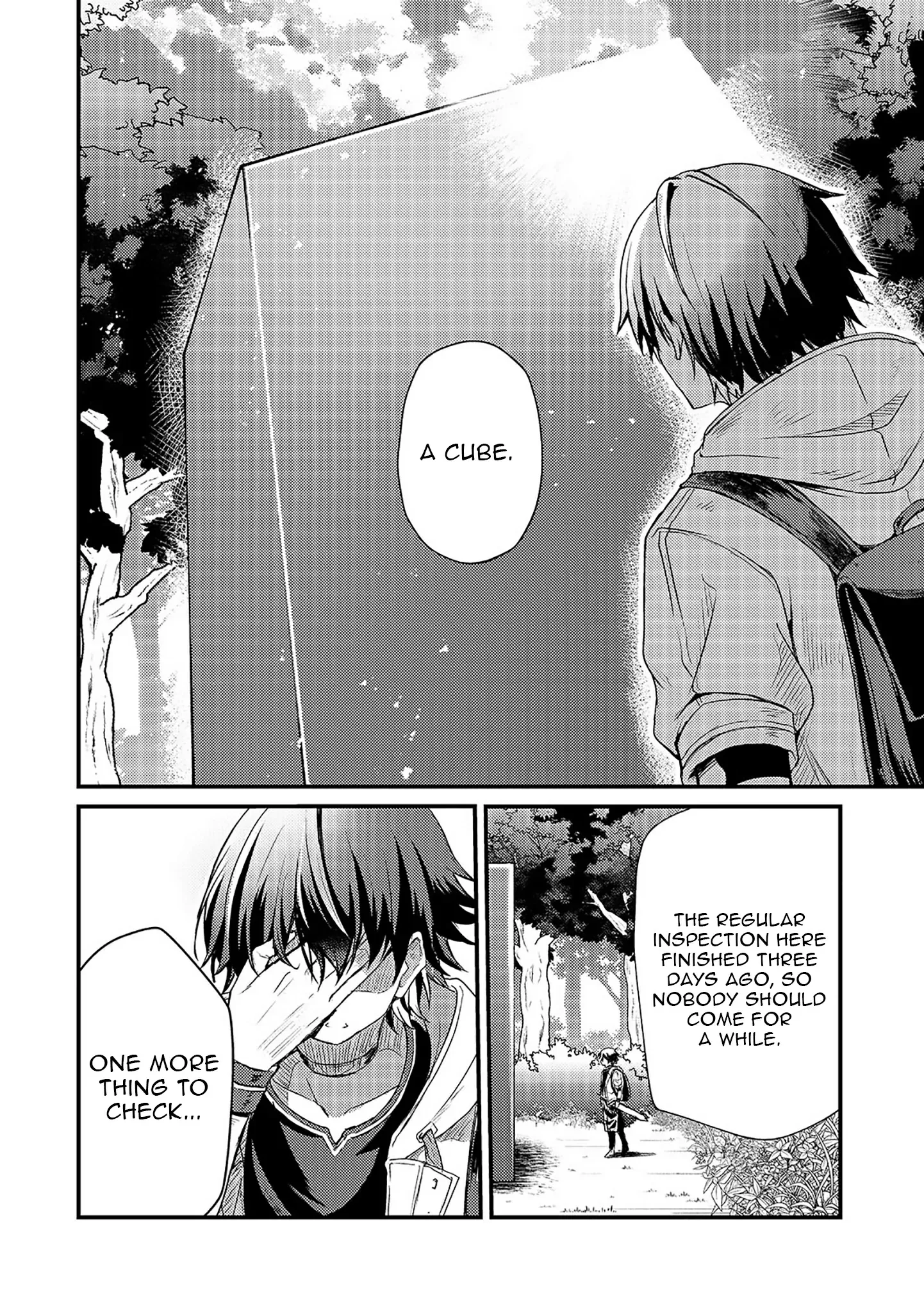 Kai no Sekai wa Kami no Me de irodzuku ~Ore dake mieru Status de, Saijaku kara Saikyou e kakeagaru~ Chapter 12.1 page 5 - 