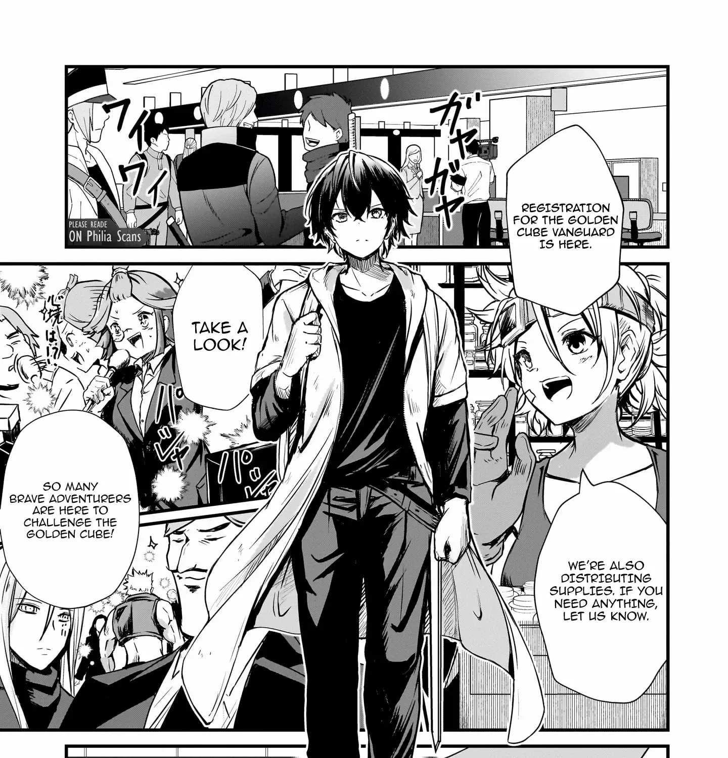 Kai no Sekai wa Kami no Me de irodzuku ~Ore dake mieru Status de, Saijaku kara Saikyou e kakeagaru~ Chapter 2 page 2 - 