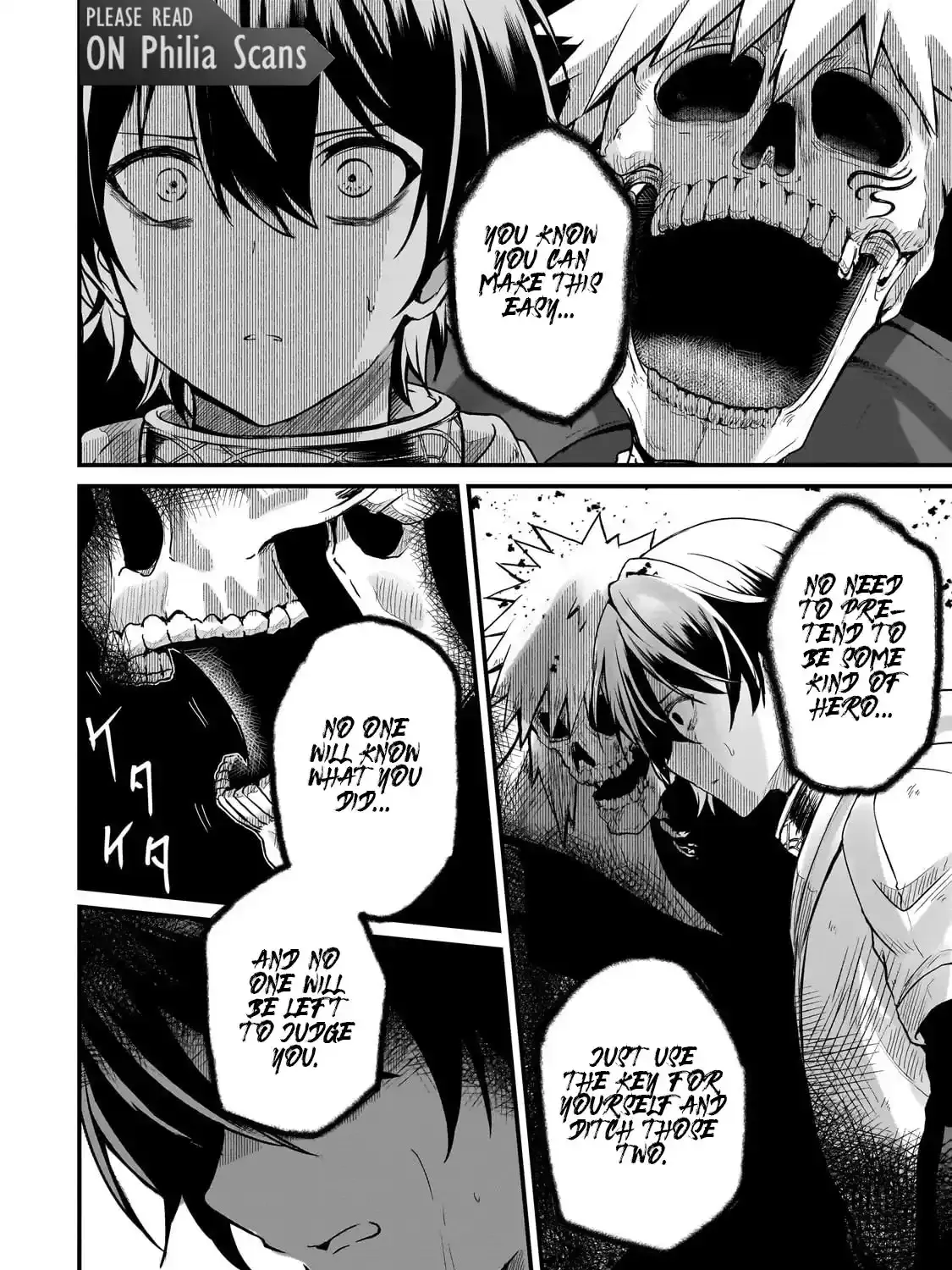 Kai no Sekai wa Kami no Me de irodzuku ~Ore dake mieru Status de, Saijaku kara Saikyou e kakeagaru~ Chapter 7 page 8 - 