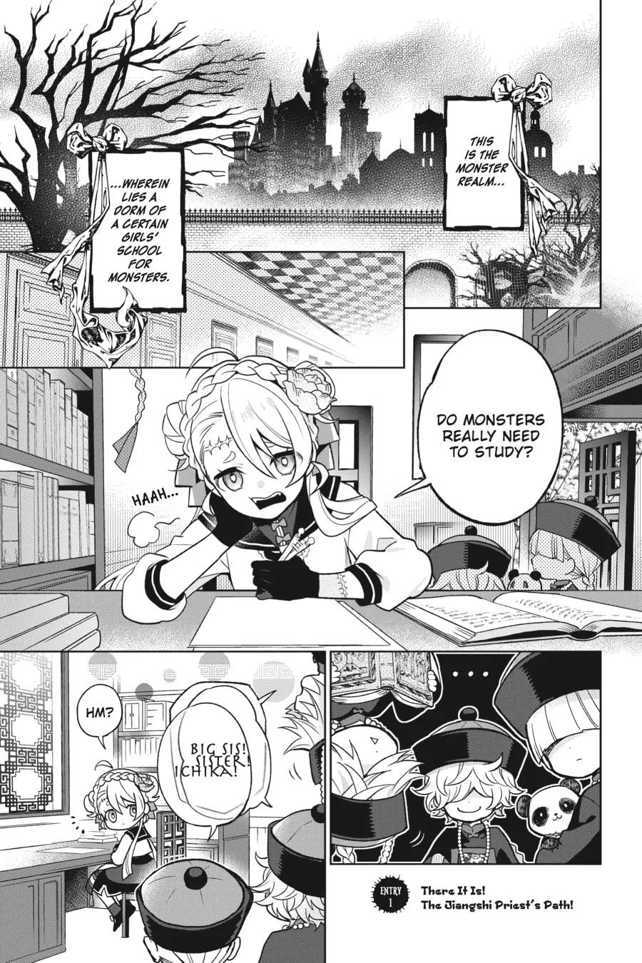 Kaibutsu Shoujo Zukan Chapter 1 page 4 - 