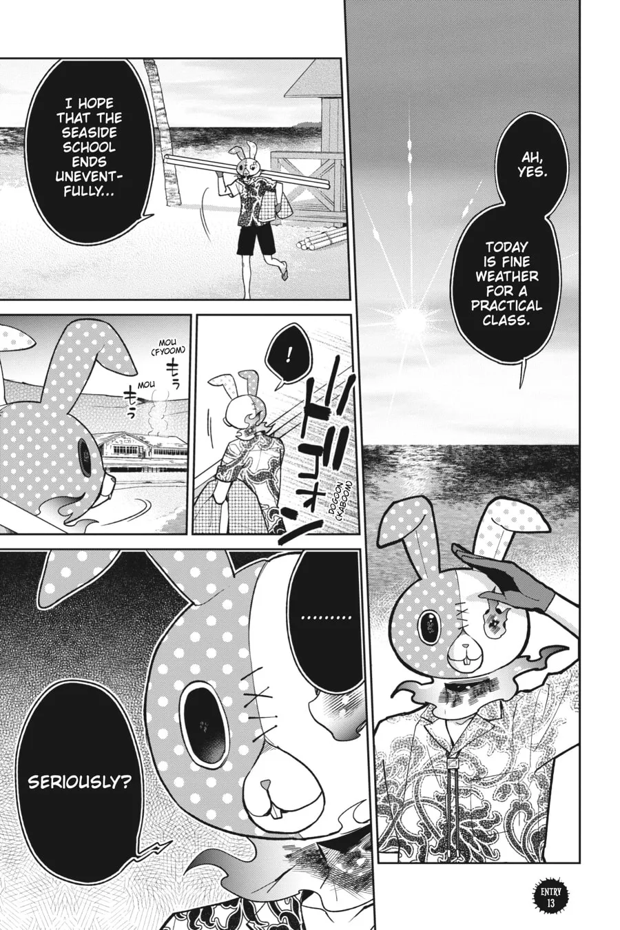 Kaibutsu Shoujo Zukan Chapter 13 page 1 - 
