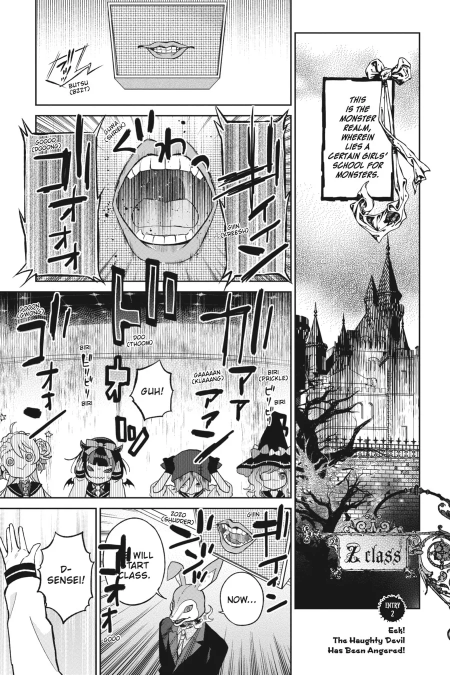 Kaibutsu Shoujo Zukan Chapter 2 page 1 - 