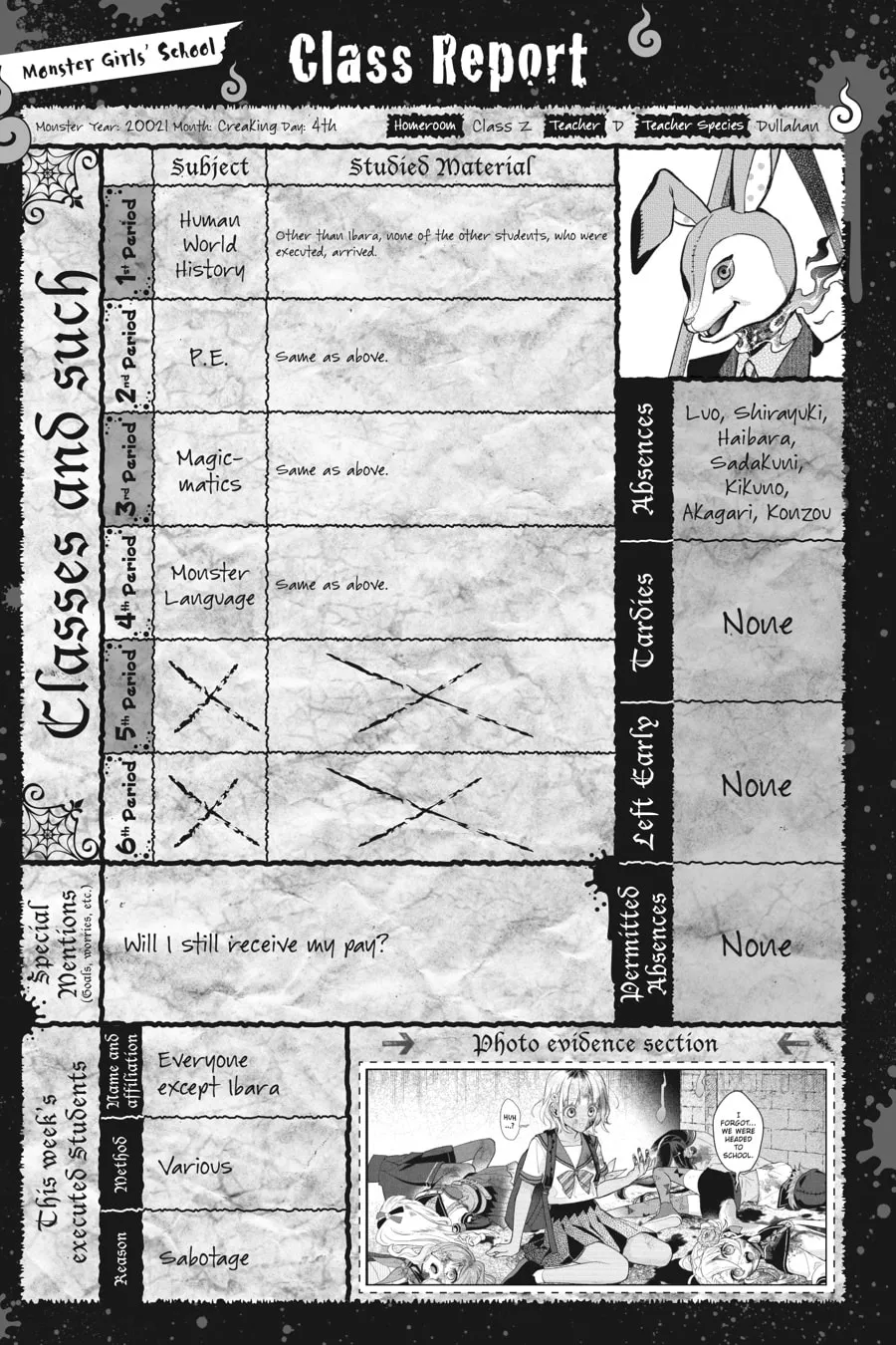 Kaibutsu Shoujo Zukan Chapter 28 page 17 - 