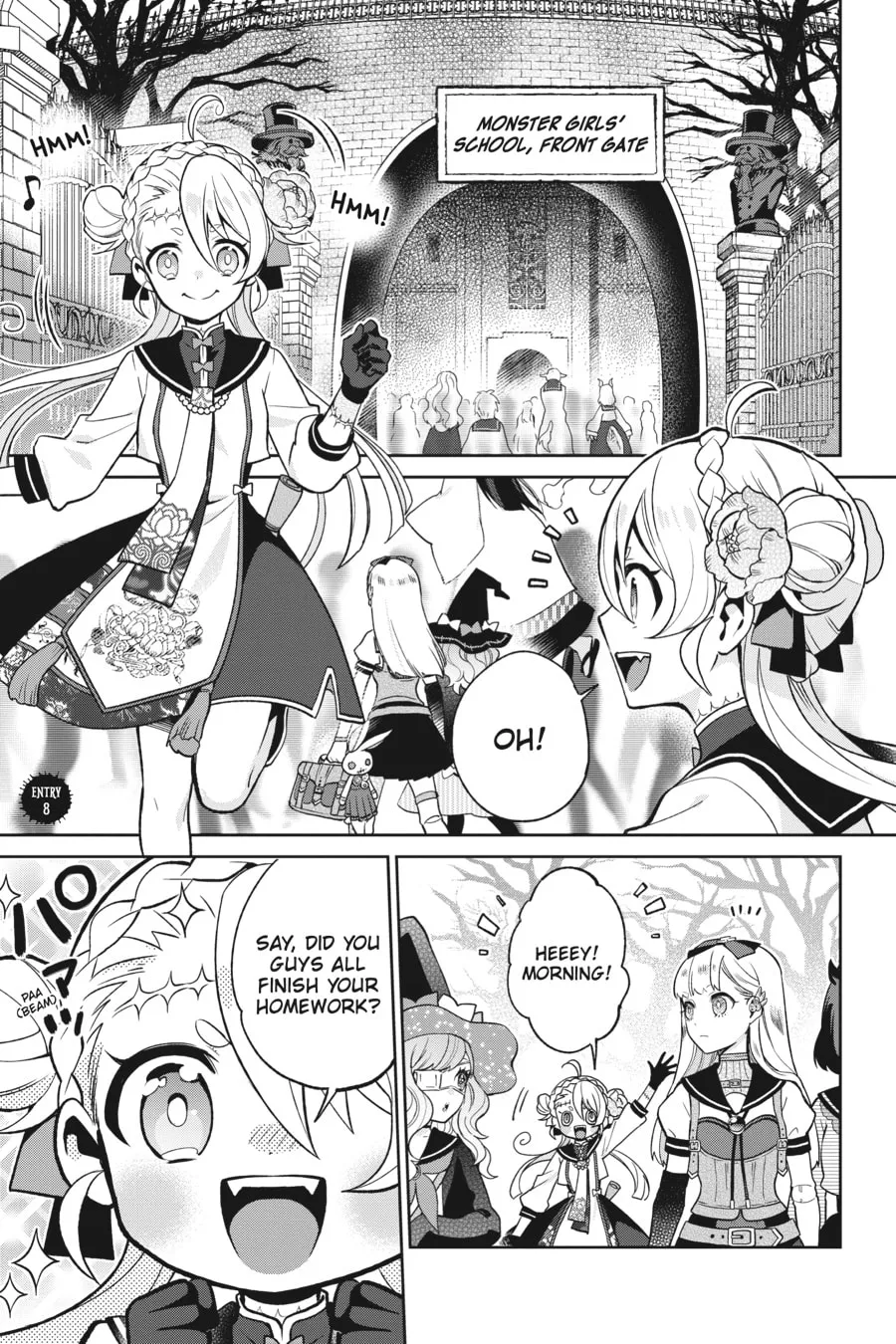 Kaibutsu Shoujo Zukan Chapter 8 page 1 - 