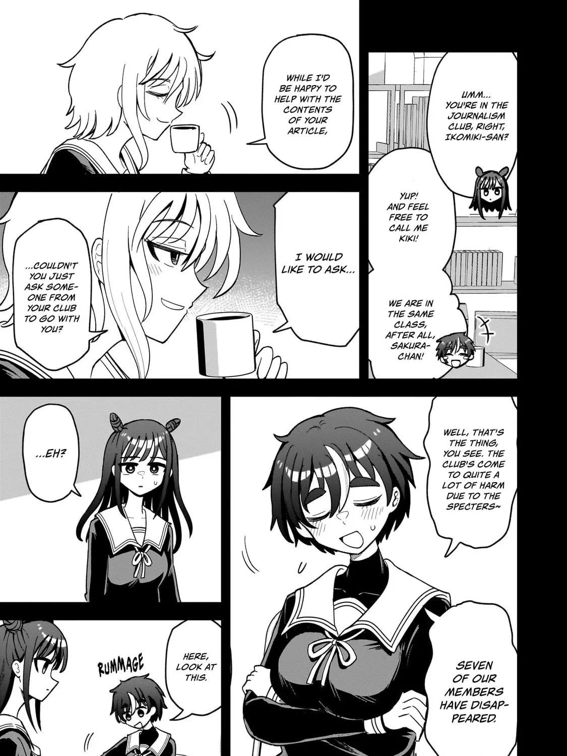 Kaiibu ~M-ken Y-shi no Kai Genshou ni Tsuite~ Chapter 4 page 9 - 