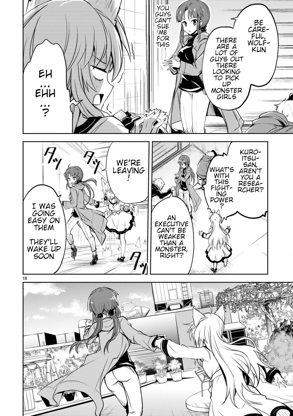 Kaijin Kaihatsubu no Kuroitsu-san Chapter 10 page 18 - 