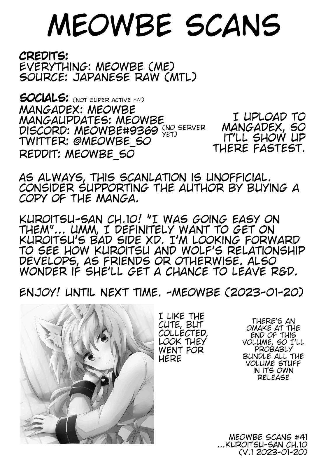 Kaijin Kaihatsubu no Kuroitsu-san Chapter 10 page 21 - 