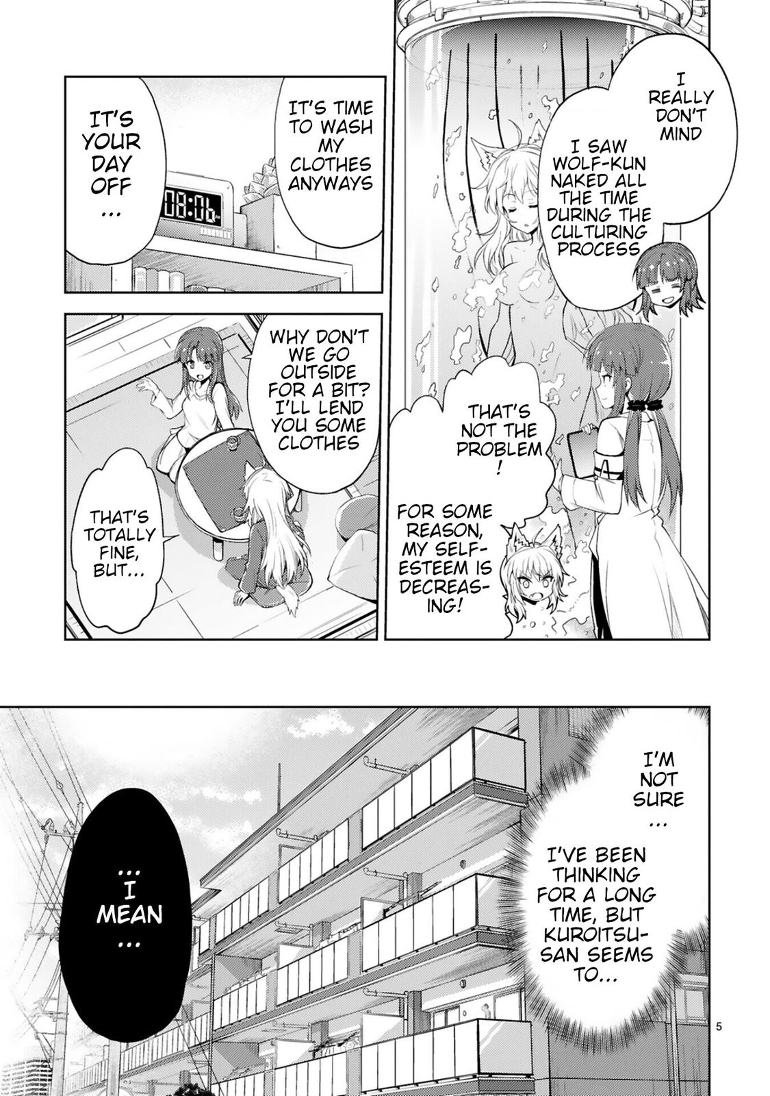 Kaijin Kaihatsubu no Kuroitsu-san Chapter 10 page 5 - 