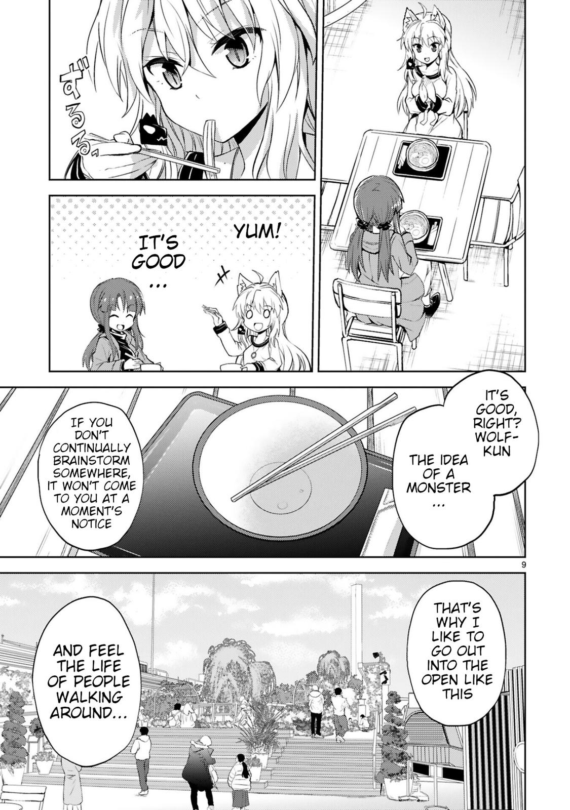 Kaijin Kaihatsubu no Kuroitsu-san Chapter 10 page 9 - 
