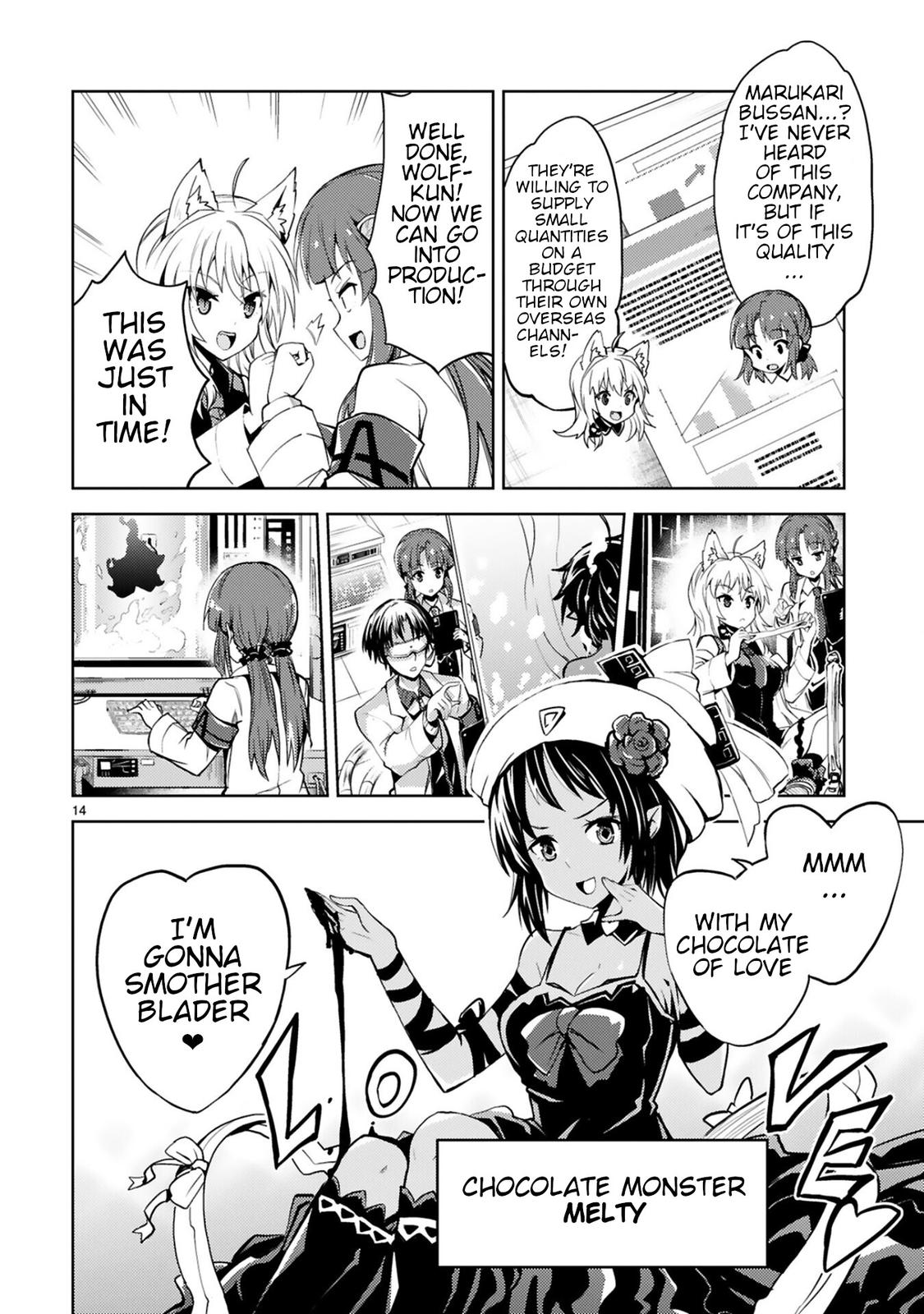 Kaijin Kaihatsubu no Kuroitsu-san Chapter 11 page 14 - 
