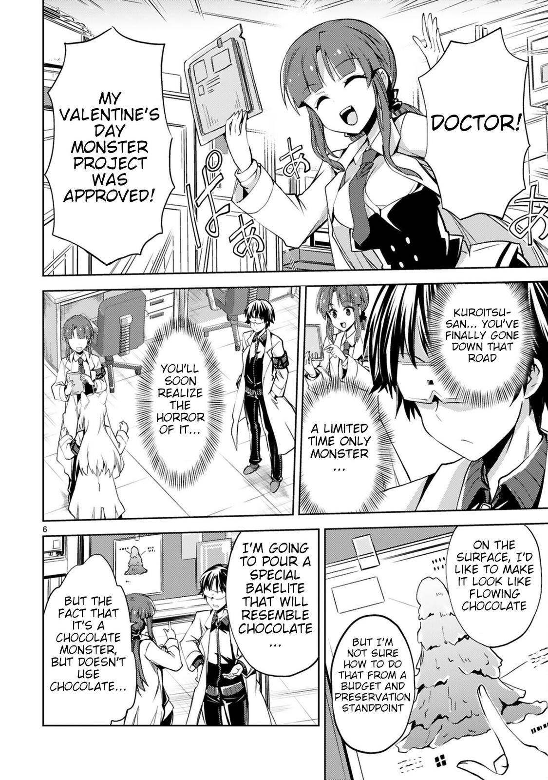 Kaijin Kaihatsubu no Kuroitsu-san Chapter 11 page 6 - 