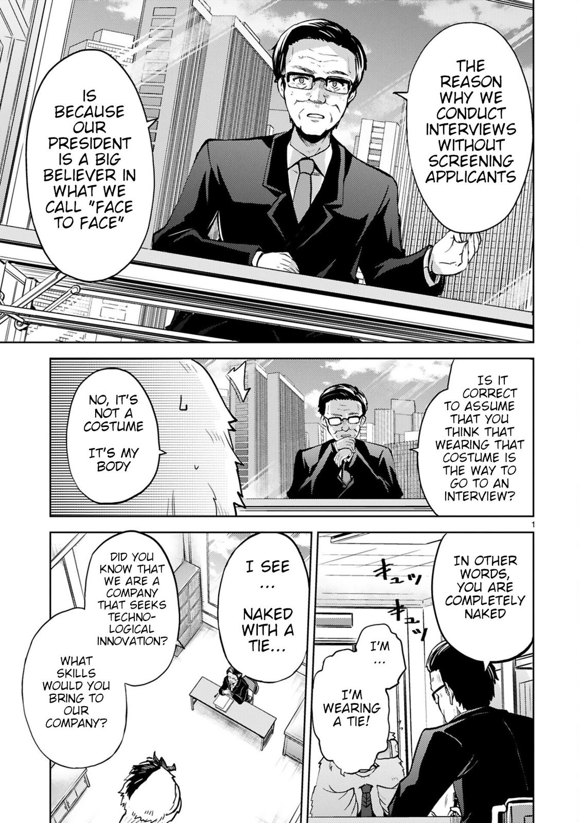Kaijin Kaihatsubu no Kuroitsu-san Chapter 12 page 1 - 