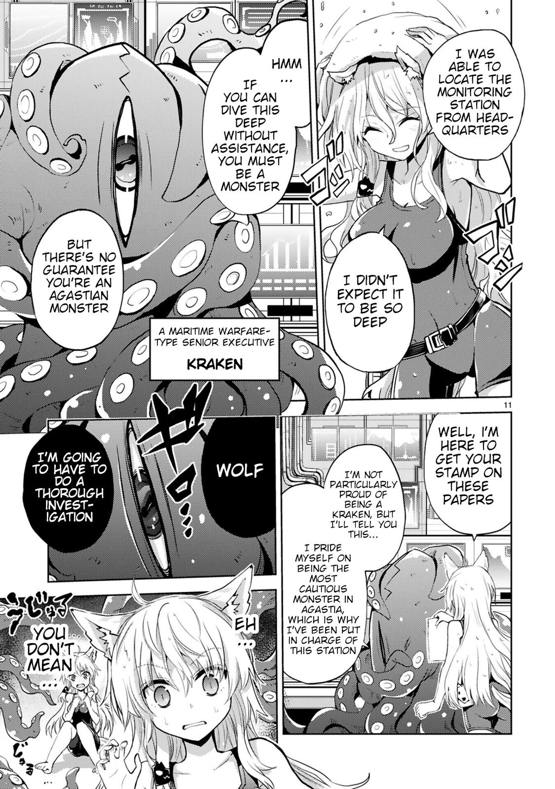 Kaijin Kaihatsubu no Kuroitsu-san Chapter 13 page 11 - 