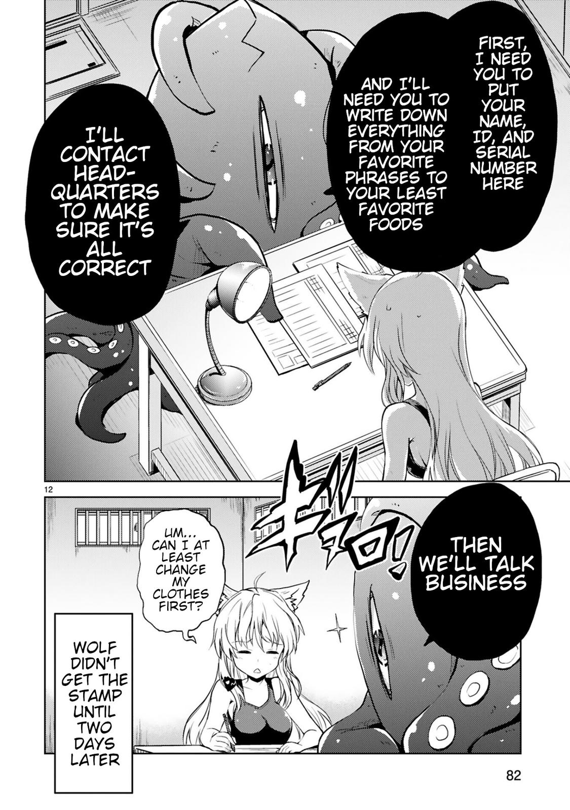 Kaijin Kaihatsubu no Kuroitsu-san Chapter 13 page 12 - 