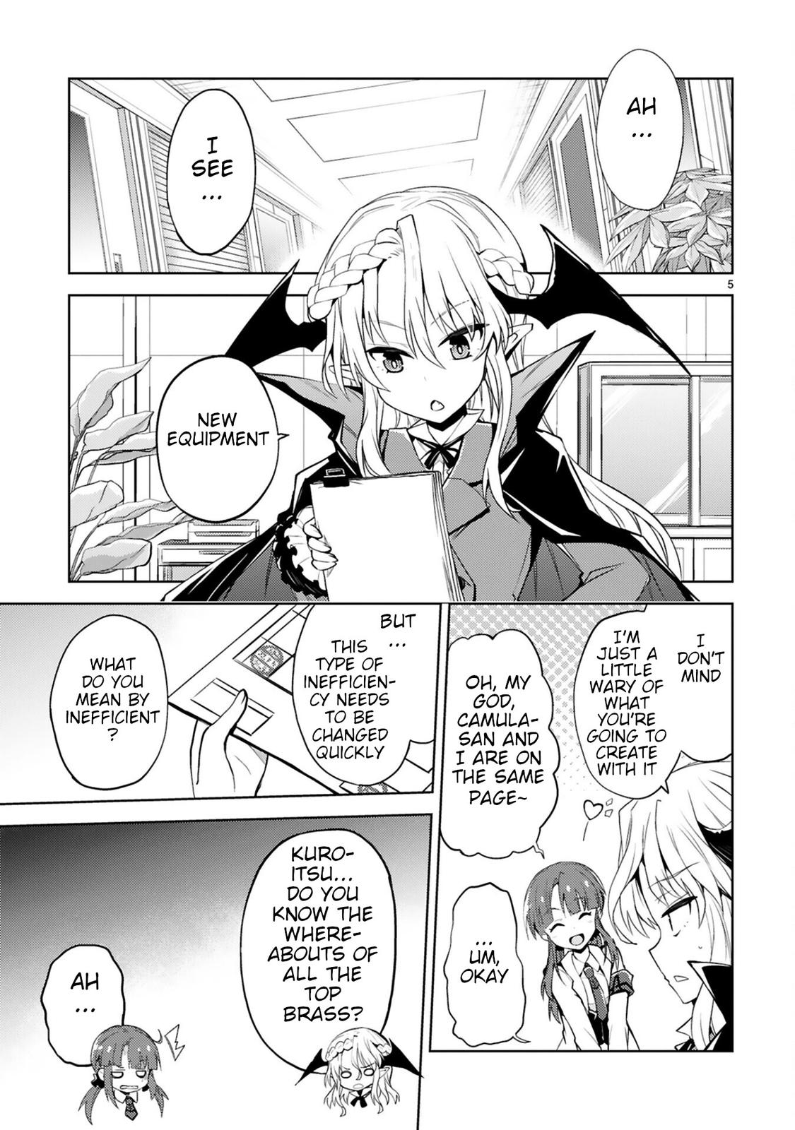 Kaijin Kaihatsubu no Kuroitsu-san Chapter 13 page 5 - 