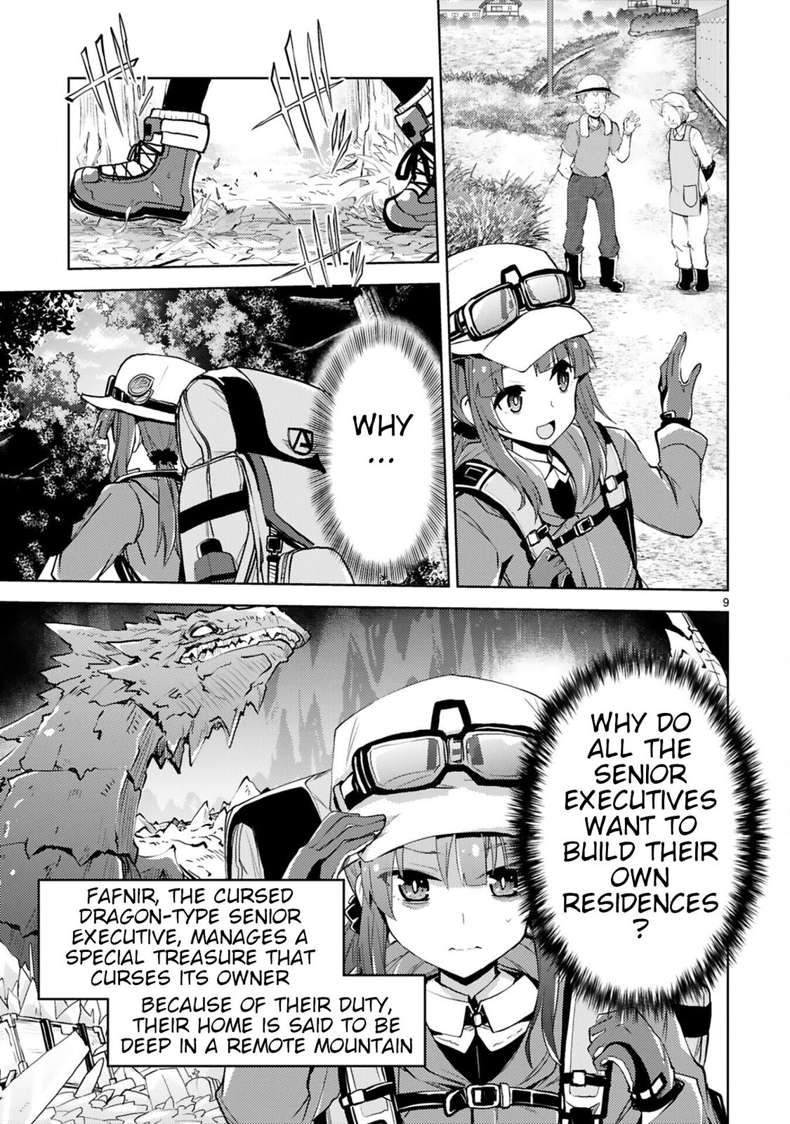Kaijin Kaihatsubu no Kuroitsu-san Chapter 13 page 9 - 