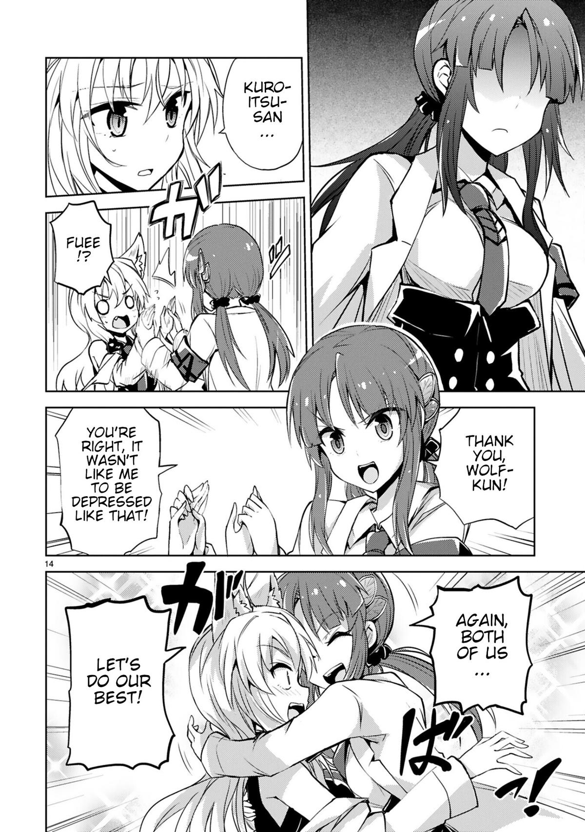 Kaijin Kaihatsubu no Kuroitsu-san Chapter 15 page 14 - 
