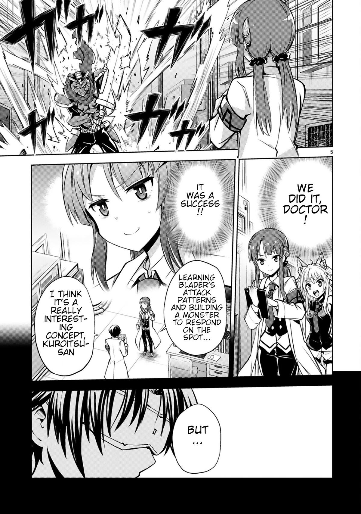 Kaijin Kaihatsubu no Kuroitsu-san Chapter 15 page 5 - 
