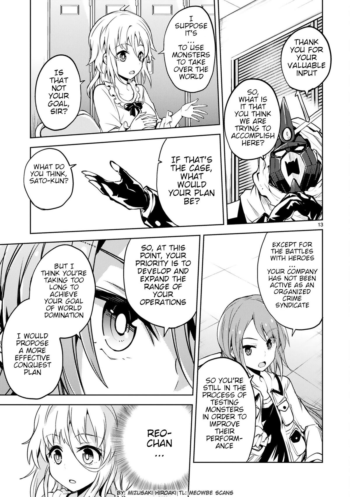 Kaijin Kaihatsubu no Kuroitsu-san Chapter 16 page 13 - 